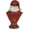 Clayre & Eef 6PR5398 Dekorativní busta Santa Clause 18x12x30 cm
