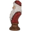 Clayre & Eef 6PR5398 Dekorativní busta Santa Clause 18x12x30 cm