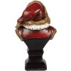Clayre & Eef 6PR5589 Dekorační busta Santa Clause 10x8x17 cm