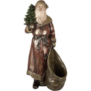 Clayre & Eef Dekorace Santa Claus 24x17x47 cm...