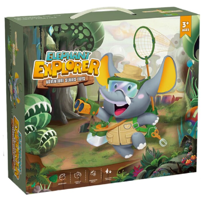 Byomic Kids Sada průzkumníka – 28dílná oranžová