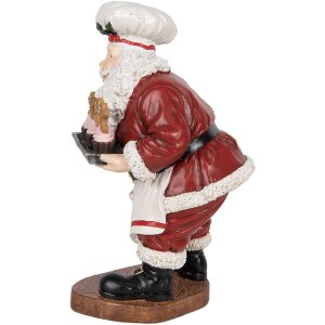 Clayre & Eef Dekorace Santa Claus 17x16x28 cm