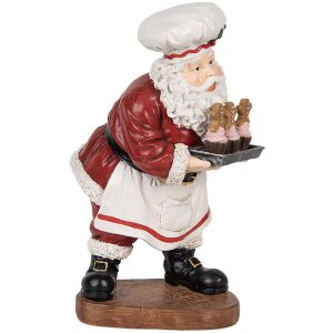 Clayre & Eef Dekorace Santa Claus 17x16x28 cm