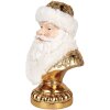 Clayre & Eef 6PR5699 Dekorační busta Santa Claus 23x15x32 cm