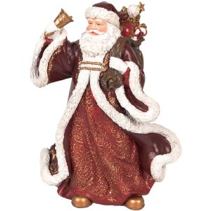 Clayre & Eef Dekorace Santa Claus 15x11x20 cm