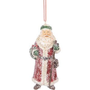 Clayre & Eef 6PR5708 Dekorace Závěs Santy...