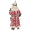 Clayre & Eef 6PR5708 Dekorace Závěs Santy Clauda 5x4x12 cm