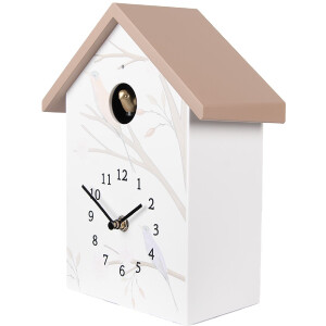 Clayre & Eef Nástěnné hodiny 20x10x26 cm na 3x AA baterie