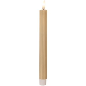 Clayre & Eef Sada 2 LED svíček 2x25 cm béžová