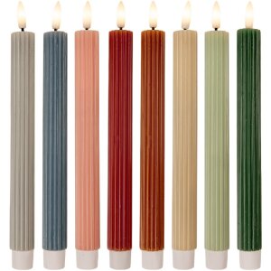 Clayre & Eef Sada 2 LED svíček 2x25 cm béžová