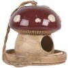 Clayre & Eef 6CE2319 Dekorativní ptačí domeček 13x13 cm