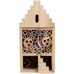 Clayre & Eef 6H2437 Hmyzí hotel 12x7x25 cm dřevo