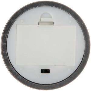 Clayre & Eef LED Svícen Ø 8x10 cm 3xAAA Hnědý