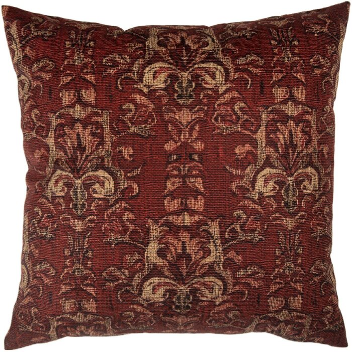Clayre & Eef KT021.427 Povlak na polštář 45x45 cm červeno-žlutý
