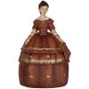 Clayre & Eef Šperkovnice Frau 19x16x29 cm Červená