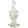 Clayre & Eef 5MG0065 Dekorační Ornament 26x26x64 cm Béžovošedý