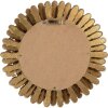 Clayre & Eef Zrcadlo Ø 20x3 cm zlaté