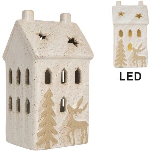 Clayre & Eef Domek s LED 10x9x18 cm