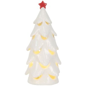 Clayre & Eef 6CE2178S Vánoční stromek s LED 9x19 cm