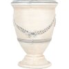 Clayre & Eef 6MG0121 Dekorační květináč béžovo-šedý Ø 23x31 cm