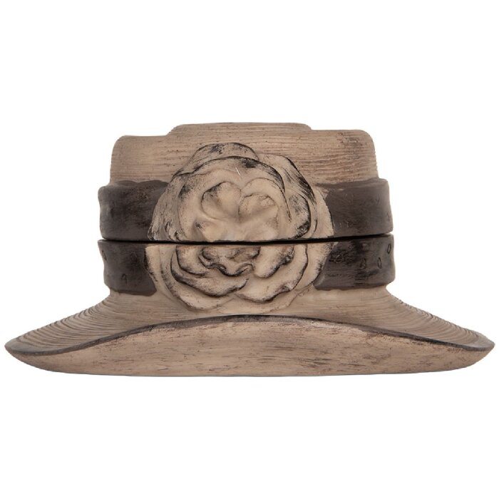 Clayre & Eef Šperkovnice Klobouk Ø 22x11 cm