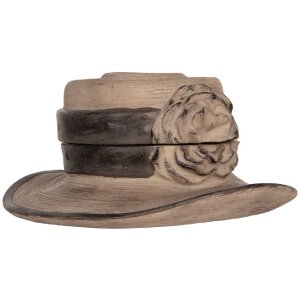 Clayre & Eef Šperkovnice Klobouk Ø 22x11 cm