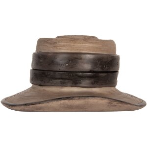 Clayre & Eef Šperkovnice Klobouk Ø 22x11 cm