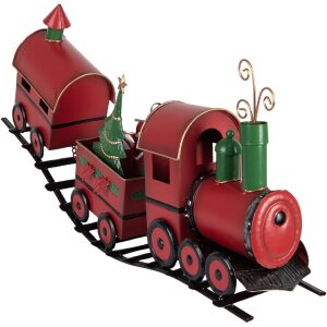 Clayre & Eef 5Y1294 Dekorace Vlak 63x13x31 cm Červená