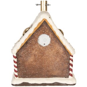 Clayre & Eef Stojan na vánoční stromek 37x26x47 cm hnědý a bílý