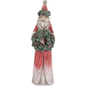 Clayre & Eef Dekorace Santa Claus 7x6x24 cm