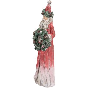 Clayre & Eef Dekorace Santa Claus 7x6x24 cm