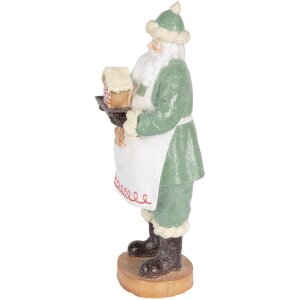 Clayre & Eef Dekorace Santa Claus 11x11x30 cm
