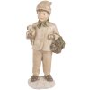 Clayre & Eef Dekorace Dítě 9x7x18 cm Beige