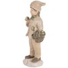 Clayre & Eef Dekorace Dítě 9x7x18 cm Beige