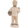 Clayre & Eef Dekorace Dítě 9x7x18 cm Beige