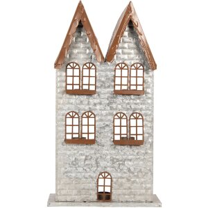 Clayre & Eef Svícen Domky 30x13x54 cm...