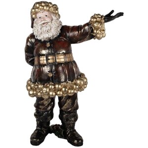 Clayre & Eef Dekorace Santa Claus 58x33x76 cm...