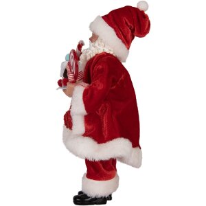 Clayre & Eef Dekorace Santa Claus 16x8x28 cm