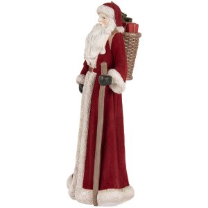 Clayre & Eef Dekorace Santa Claus 16x15x37 cm