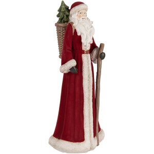 Clayre & Eef Dekorace Santa Claus 16x15x37 cm