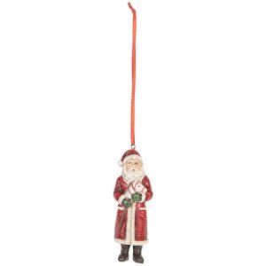 Clayre & Eef Dekorační závěs Santa...