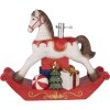 Clayre & Eef Stojan na vánoční stromek 73x21x61 cm bílý