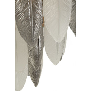 Mauro Ferretti Lustr Leafy multicolor sklo železo 60x40-87 cm 9xE14