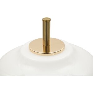 Mauro Ferretti Stolní lampa Vintage sklo železo Ø22x46 cm E14
