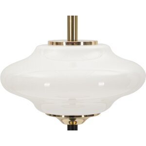 Mauro Ferretti Stolní lampa Vintage sklo železo Ø22x46 cm E14