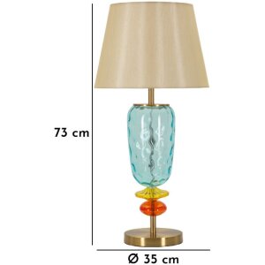 Mauro Ferretti Stolní lampa Colorful 35x73 cm E27 bez žárovky