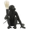Mauro Ferretti Stolní lampa sedící opice černá 33x33x32 cm