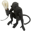 Mauro Ferretti Stolní lampa sedící opice černá 33x33x32 cm