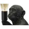 Mauro Ferretti Stolní lampa sedící opice černá 33x33x32 cm