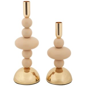 Mauro Ferretti svícny Galaxy růžové sada 2...